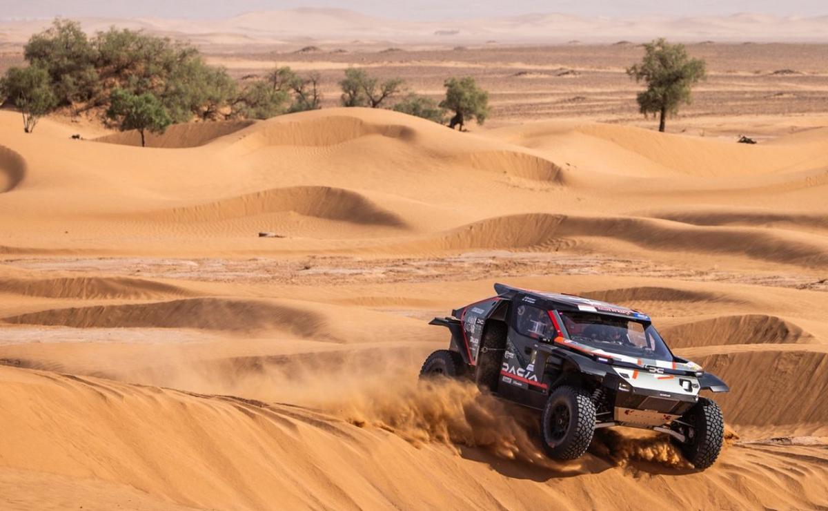 FOTO: Nasser ganó con el nuevo Dacia y demostró que es una gran arma para el Dakar