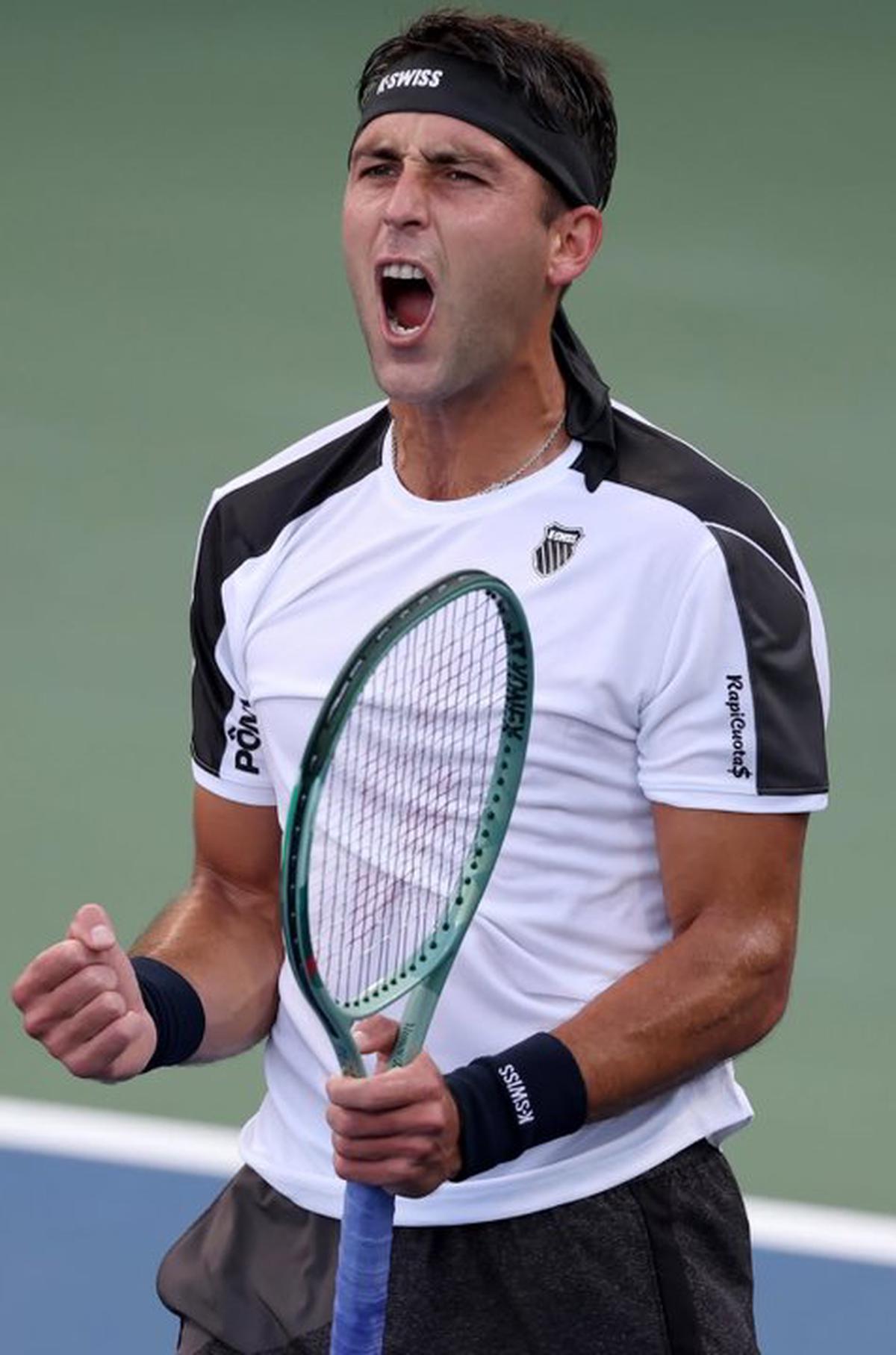 Tomás Etcheverry quedó afuera en octavos de final del US Open.