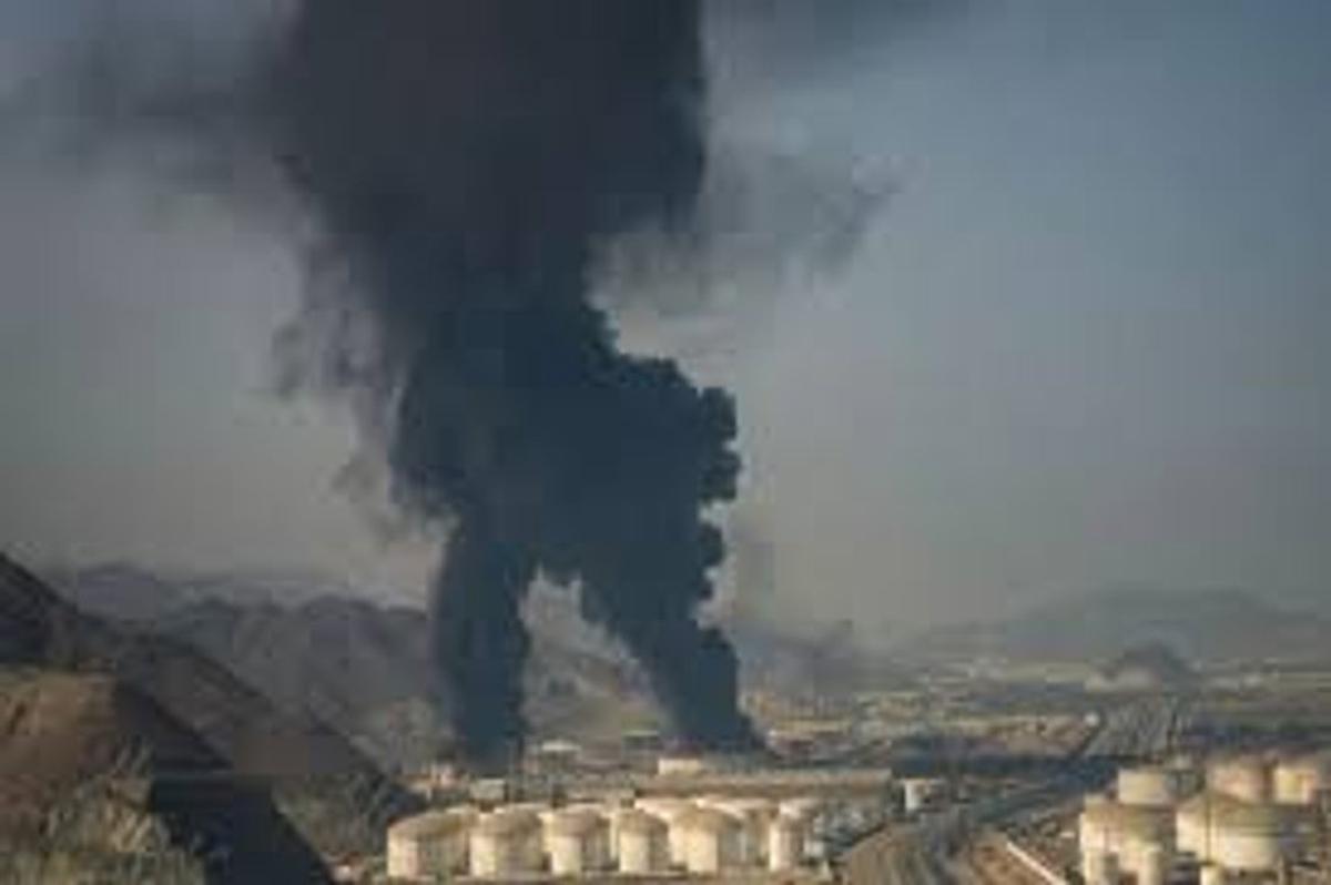 Imagen de la planta de aluminio EMAL en Emiratos Árabes Unidos, atacadas por Irán