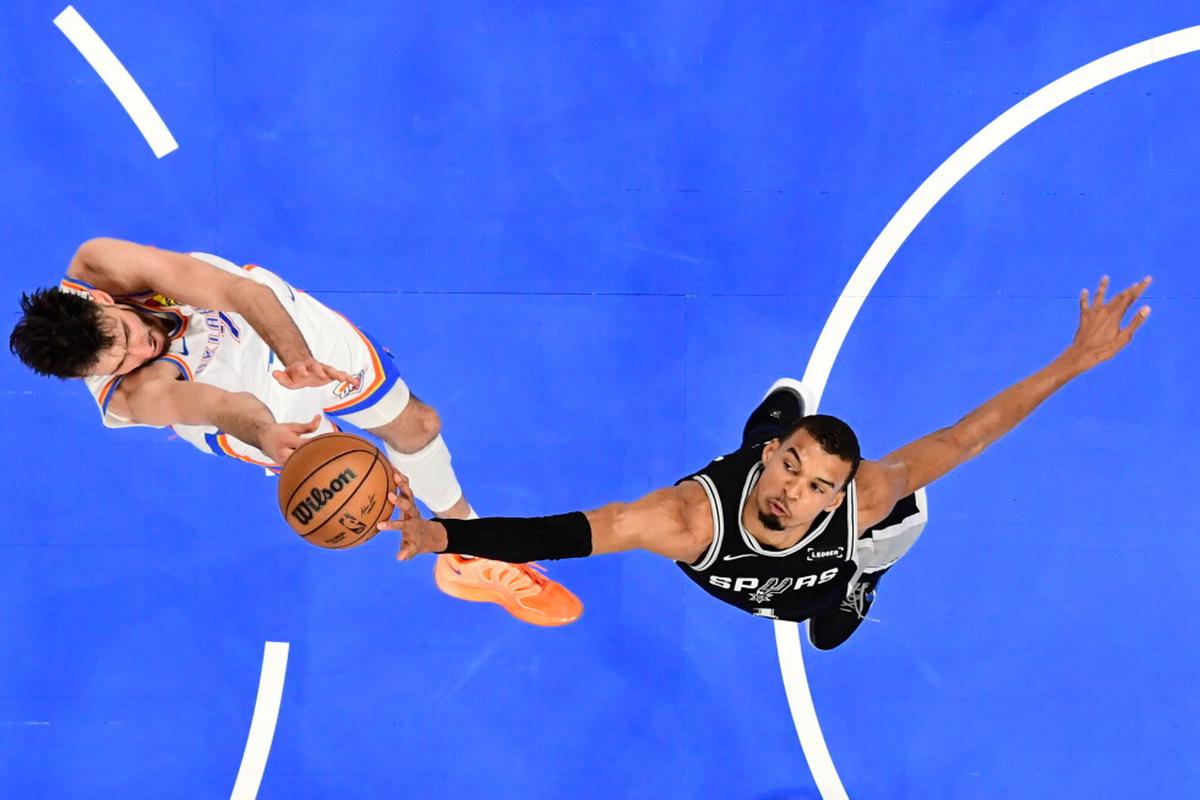 Spurs y Wembanyama enfrentan posible eliminación en final del Oeste ante el campeón Thunder