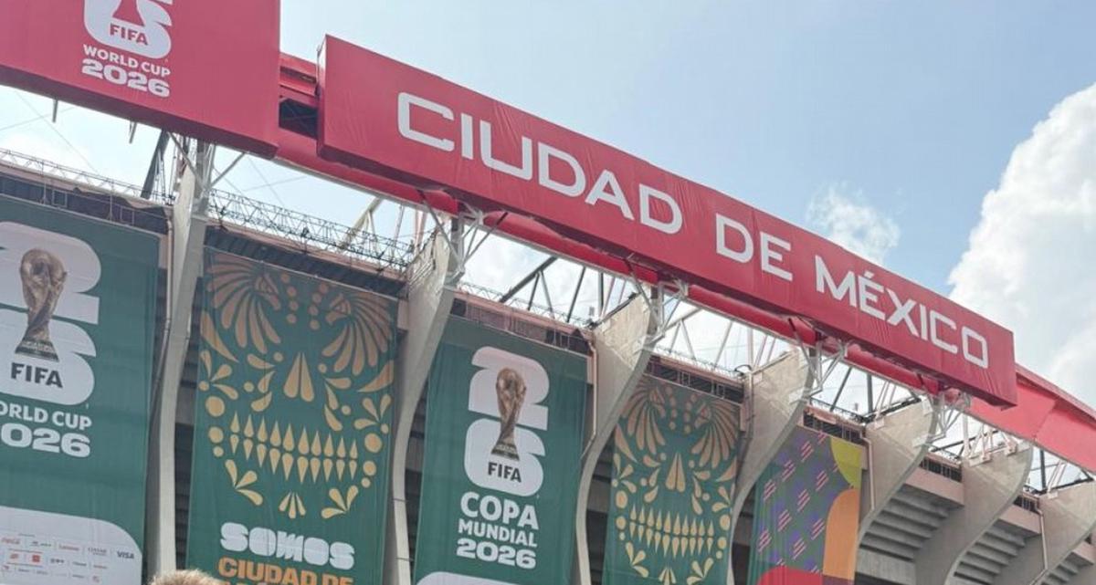El Estadio Ciudad de México, sede del estreno mundialista.