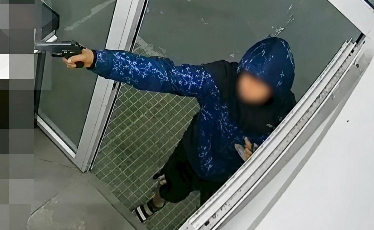 El menor que mató al playero de la estación de servicio de zona oeste.