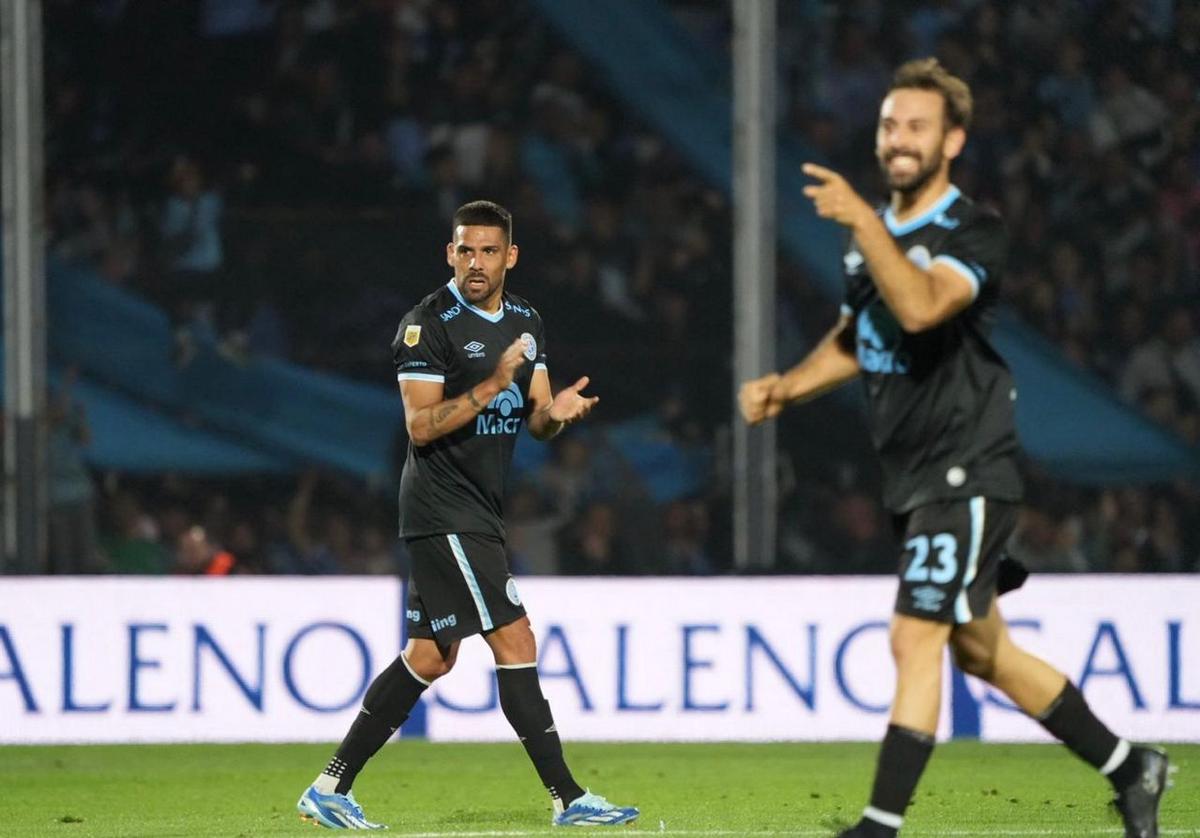 FOTO: Belgrano viene de empatar con Independiente. 