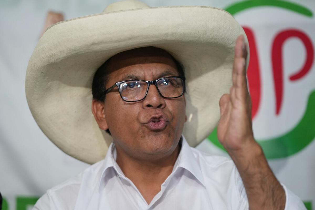 Fiscalía de Perú pide más de cinco años de cárcel para candidato presidencial nacionalista
