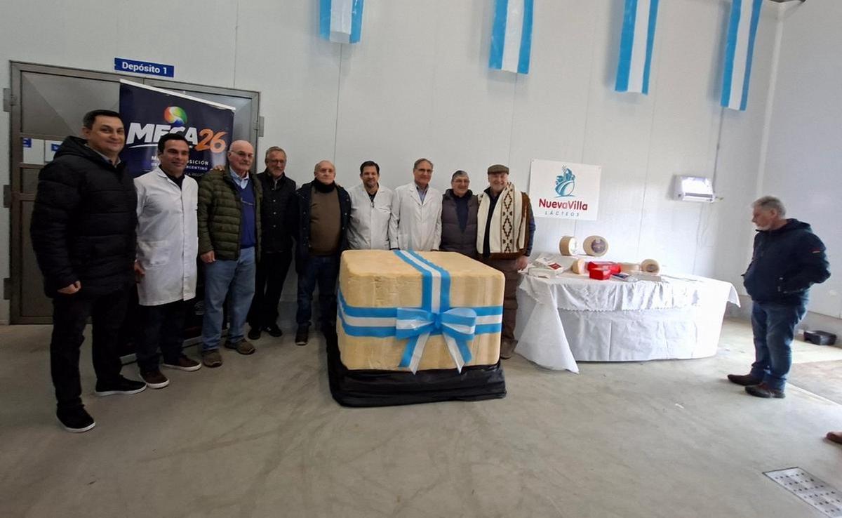 El queso más grande de América con fines solidarios