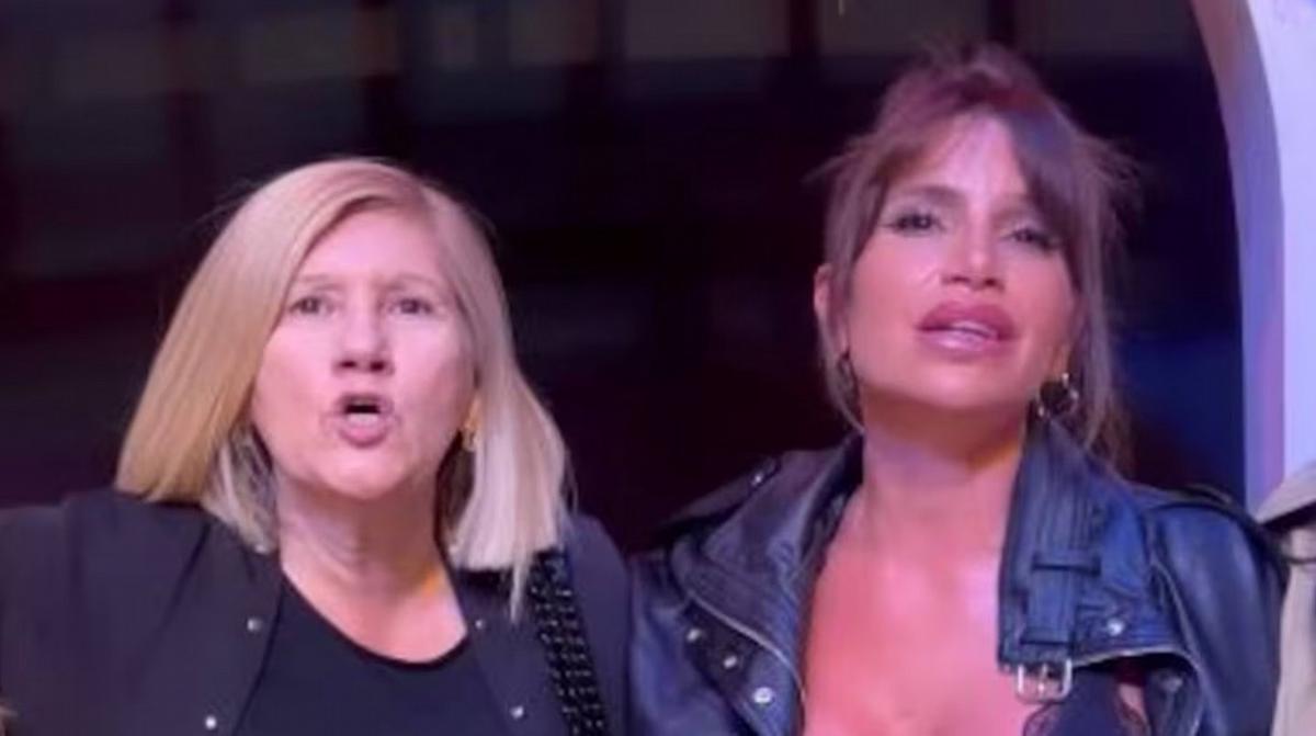 Celia Cuccittini junto a Flor Peña.
