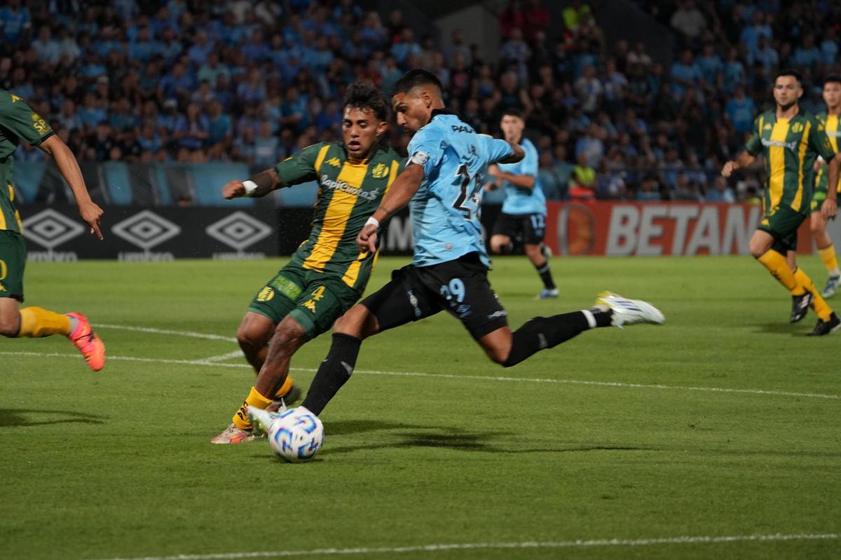 FOTO: Belgrano festeja el gol de 