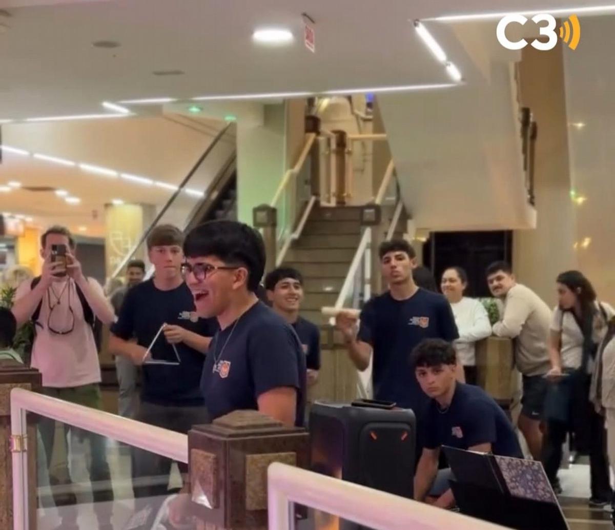 Coro juvenil argentino sorprende en Brasil