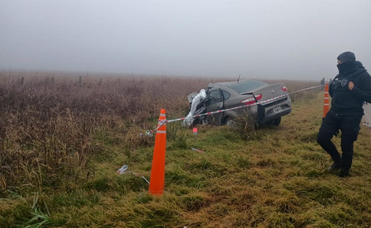 Imágenes del fatal accidente en Ricardone.