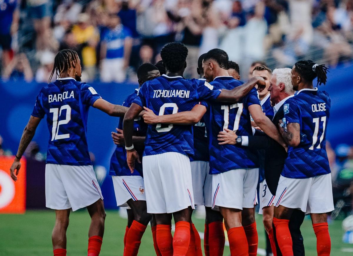 Francia goleó a Suecia y avanzó a octavos. (Foto:@equipedefrance)