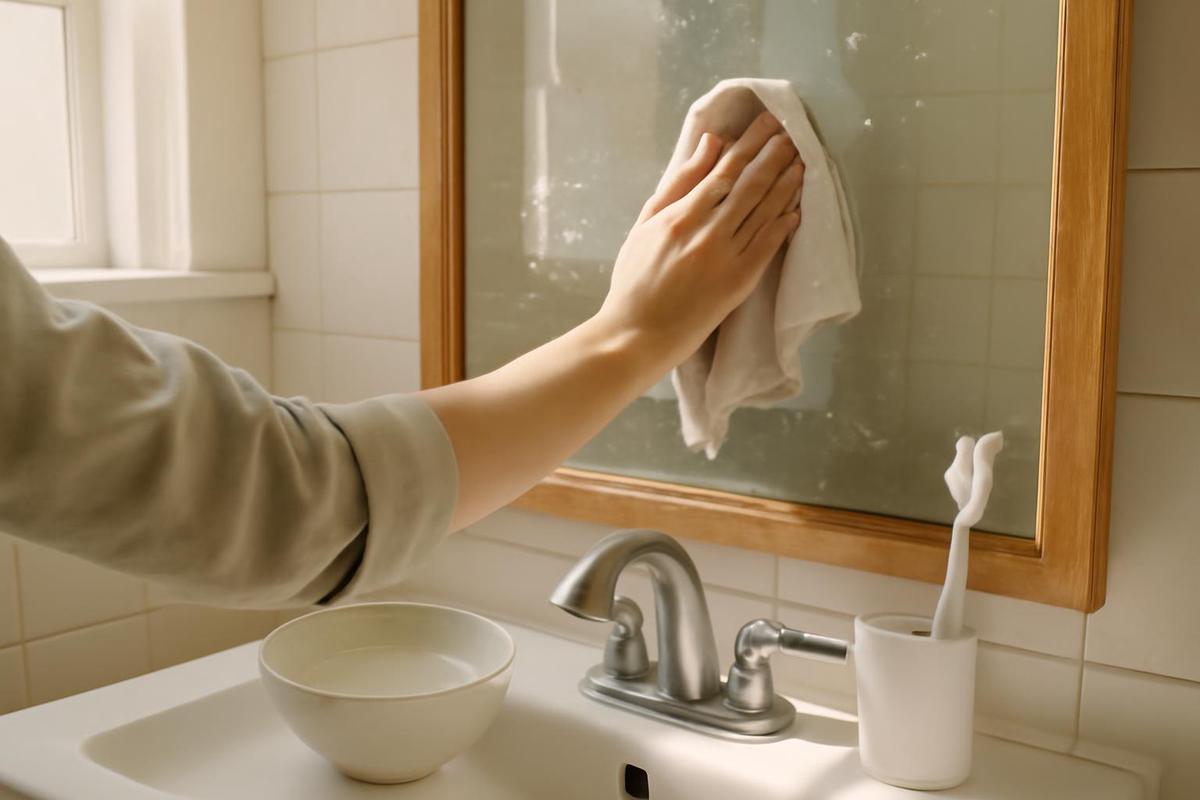 Consejos para limpiar tu espejo y mantenerlo brillante