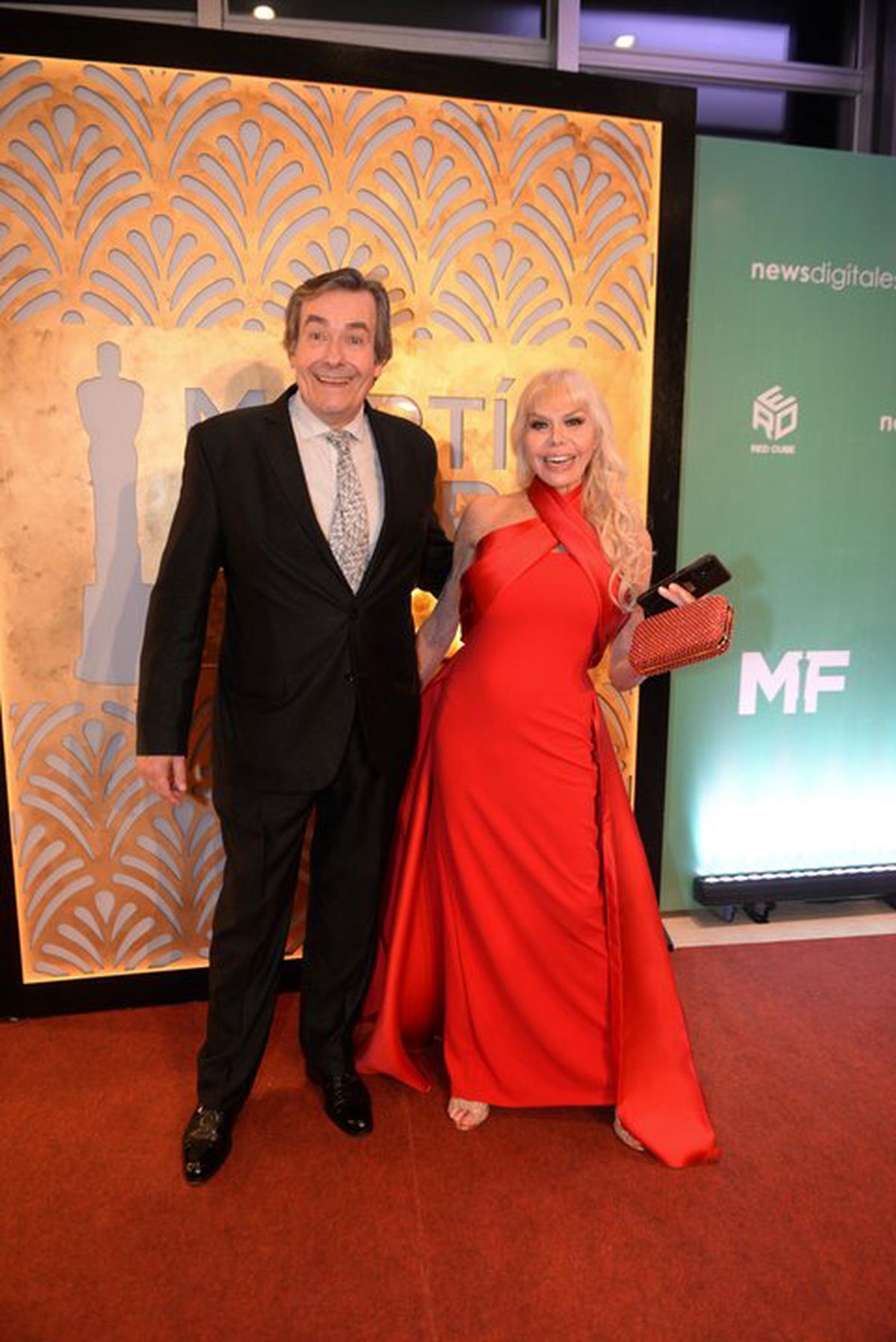 Martín Fierro de Cable: los looks de los famosos en la alfombra roja. Foto: Agencia NA-APTRA