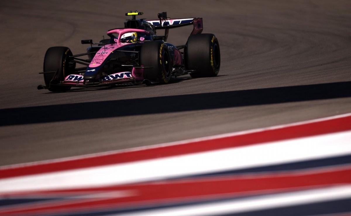 Franco Colapinto rodando en el circuito de Austin. (Foto: Alpine)
