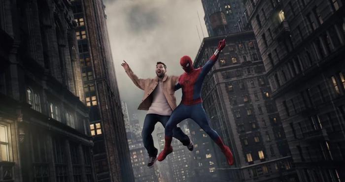 Leo Messi sorprende en la promoción de Spider-Man: Un nuevo día