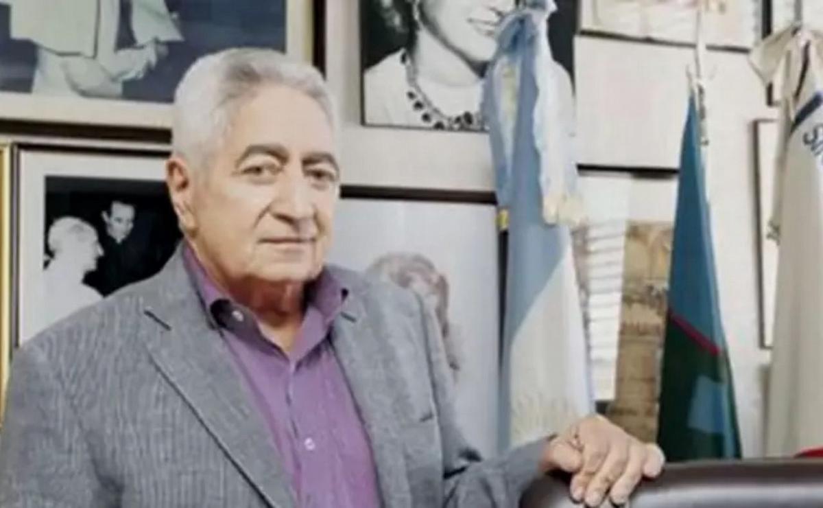 Falleció el secretario general del Sindicato de Luz y Fuerza, Rafael Mancuso.