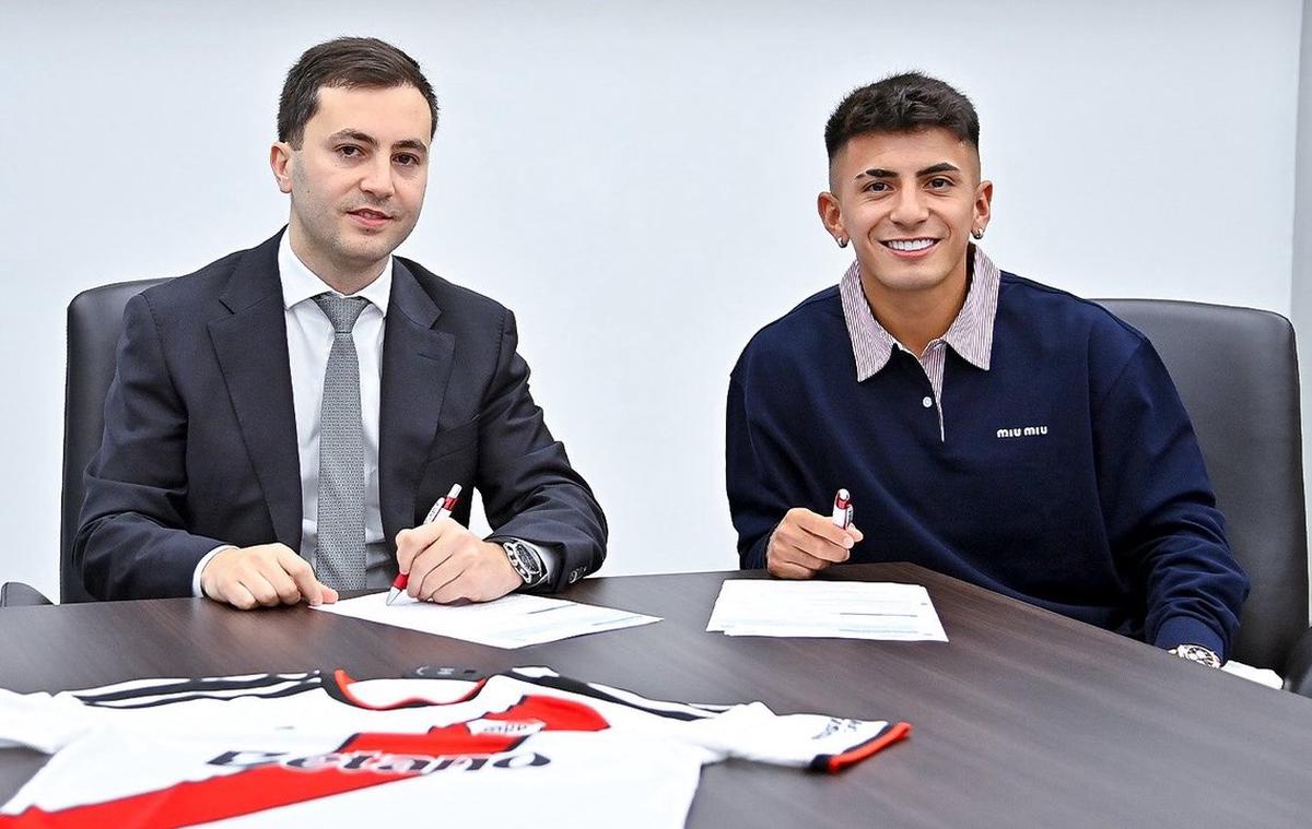 River oficializó la llegada de Thiago Almada.