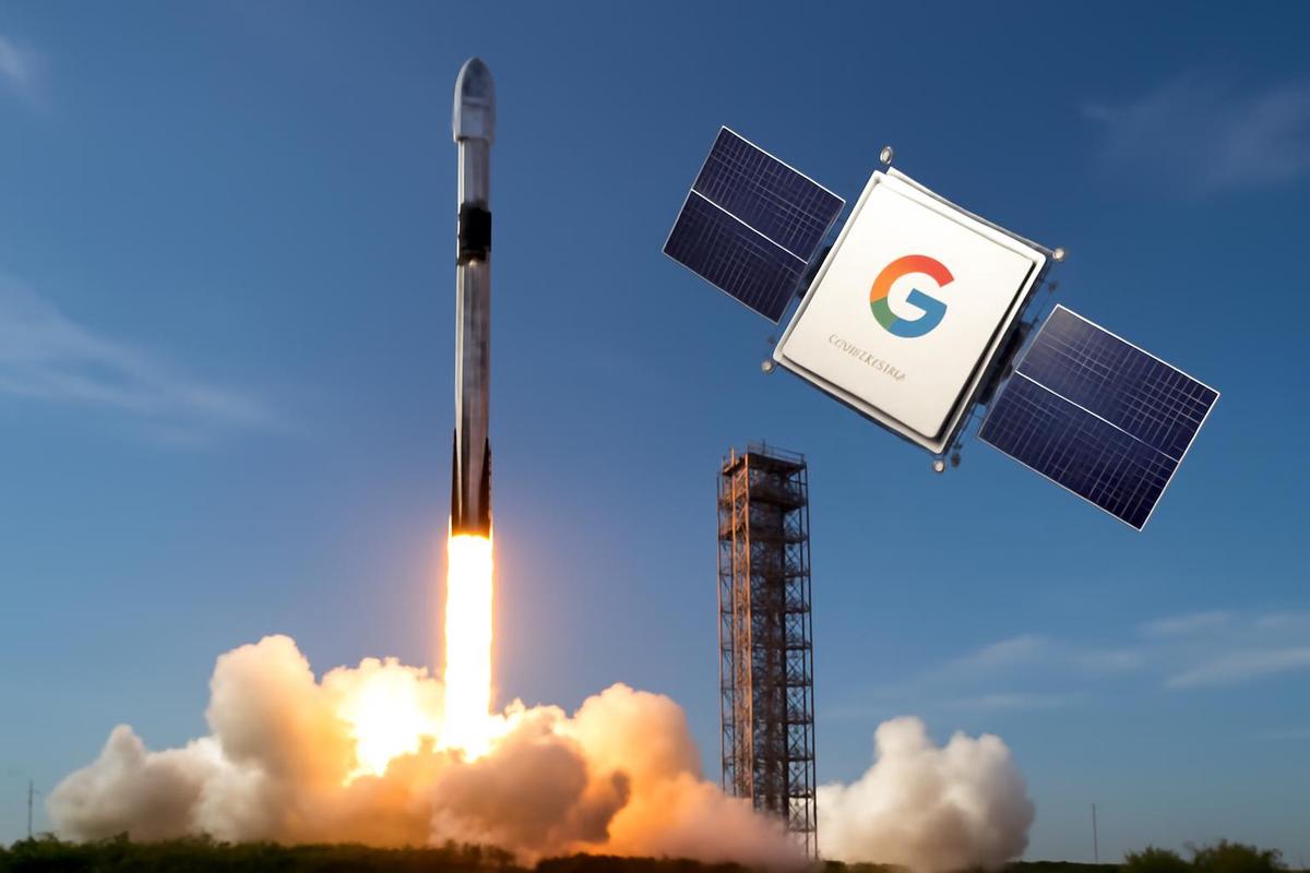 Google lanza su primer chip al espacio