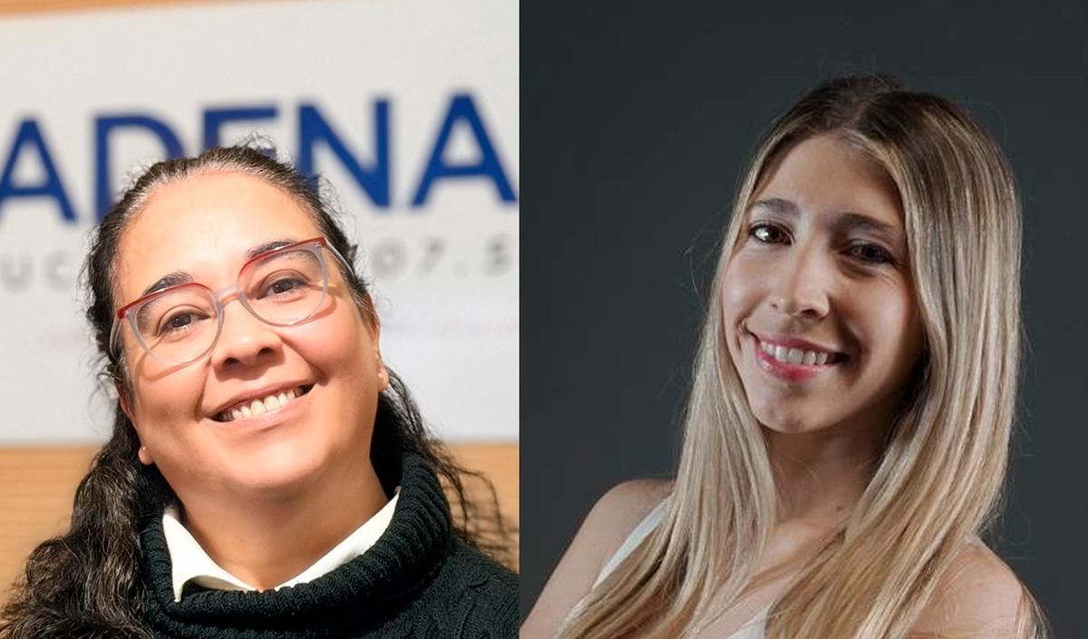 Rosalía Cazorla y Melina Uliarte, evaluadoras de Sueños de Radio.