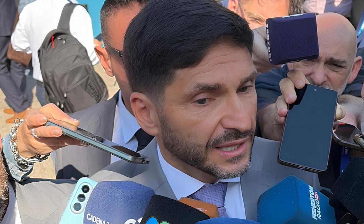 El Gobernador Maximiliano Pullaro.
