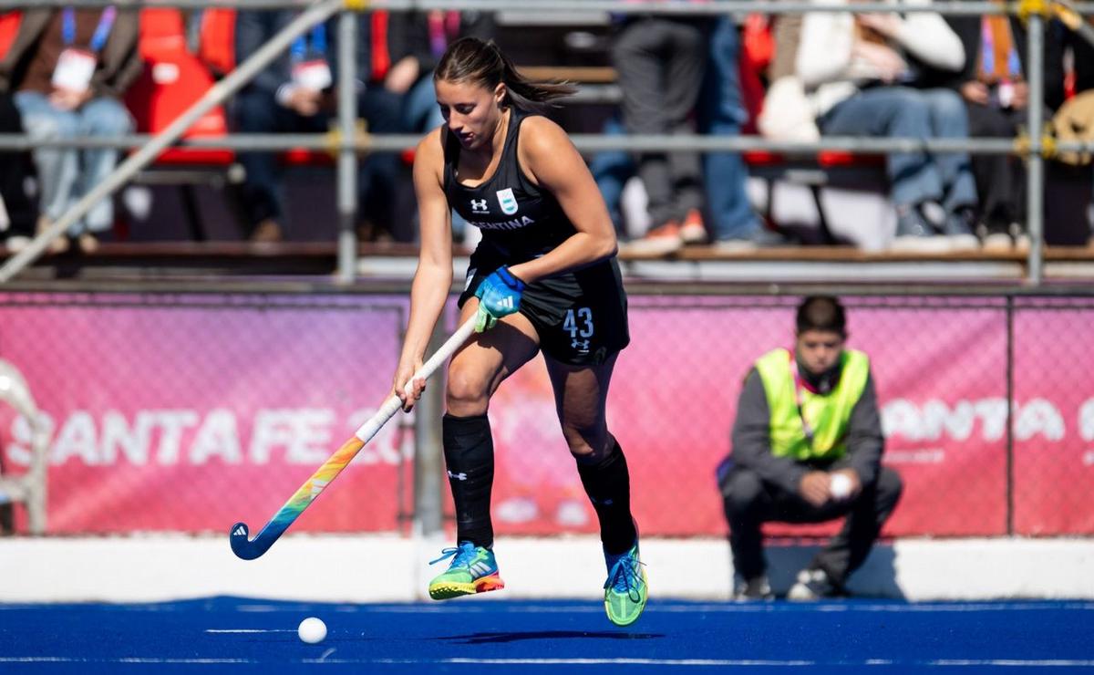 Las Leonas en los Juegos Suramericanos.