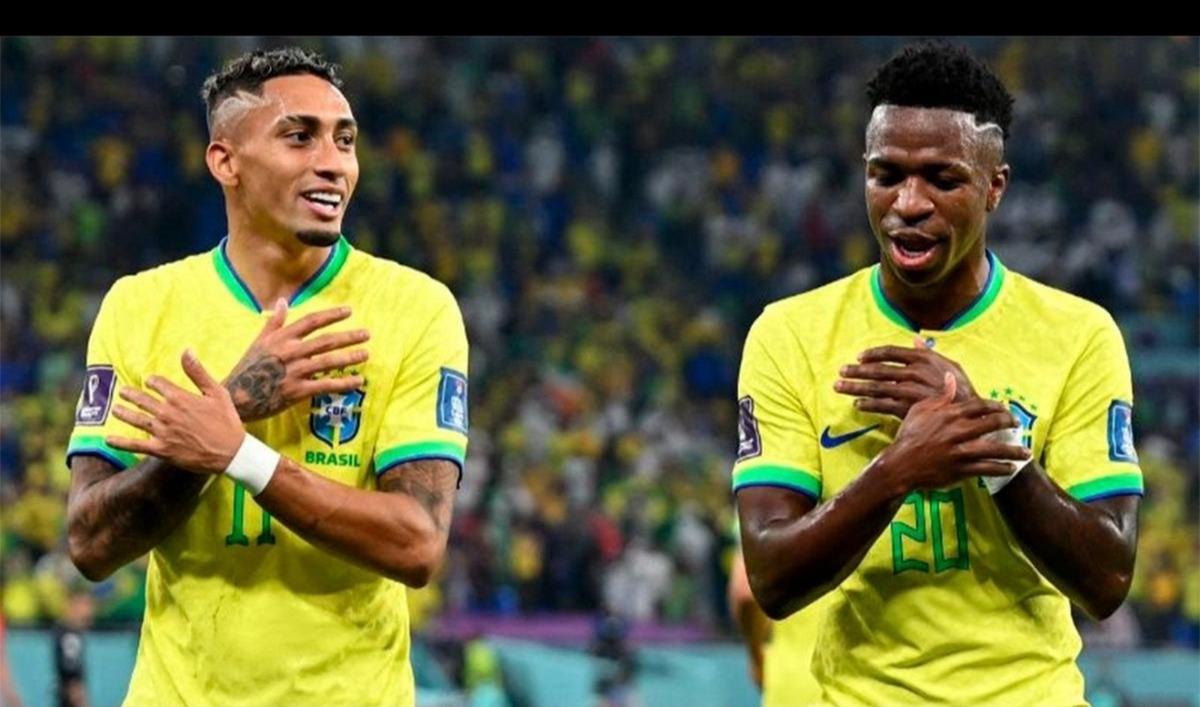 Rapinha y Vinicius.
