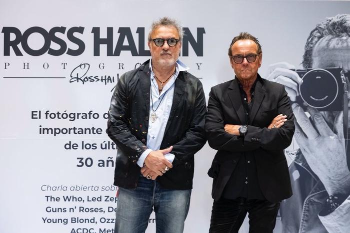 Ross Halfin y Jorge Corcho Rodríguez presentaron 'Deadman' en Punta del Este