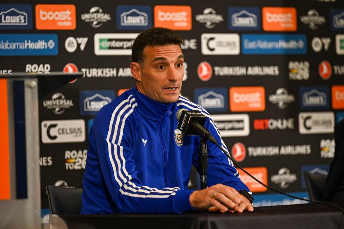 El director técnico de la Selección argentina, Lionel Scaloni.
