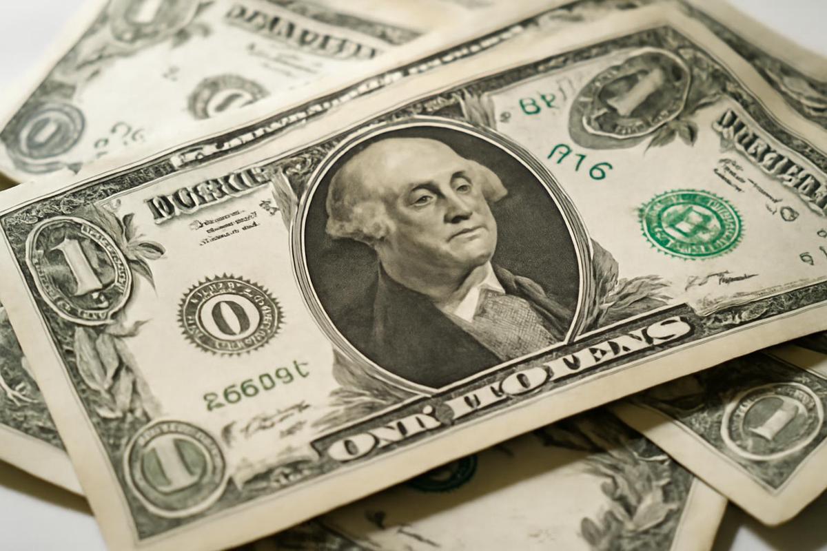 Gráfico de cotización sobre el dólar en Argentina