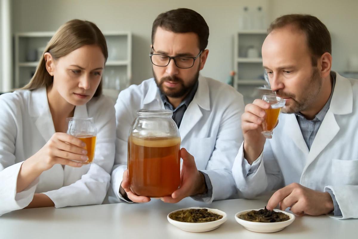 El impacto del té en la kombucha