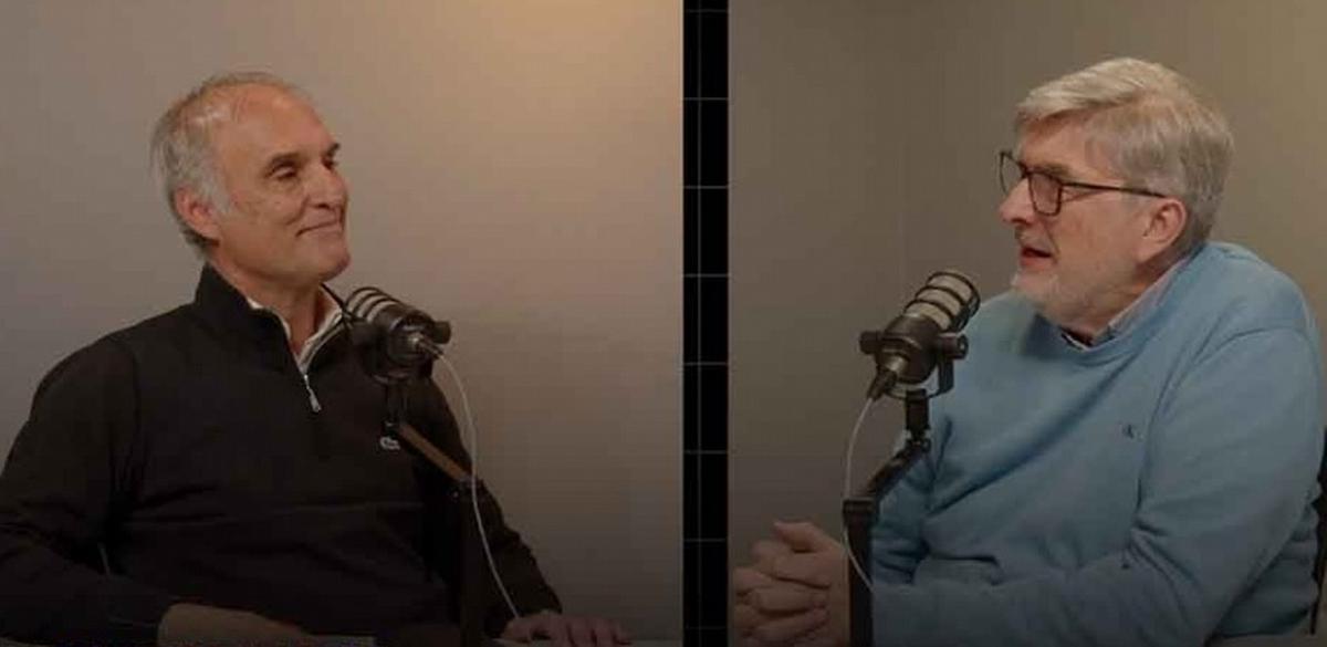El cordobés Félix Páez Molina, presidente de la UAR, entrevistado por Sergio Suppo.