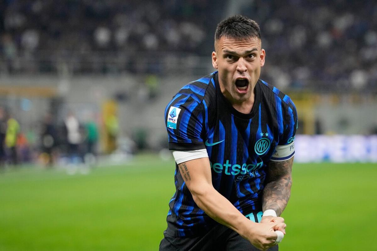 Doblete de Martínez ayuda al Inter a golear 5-2 a la Roma y seguir en la pelea por el título