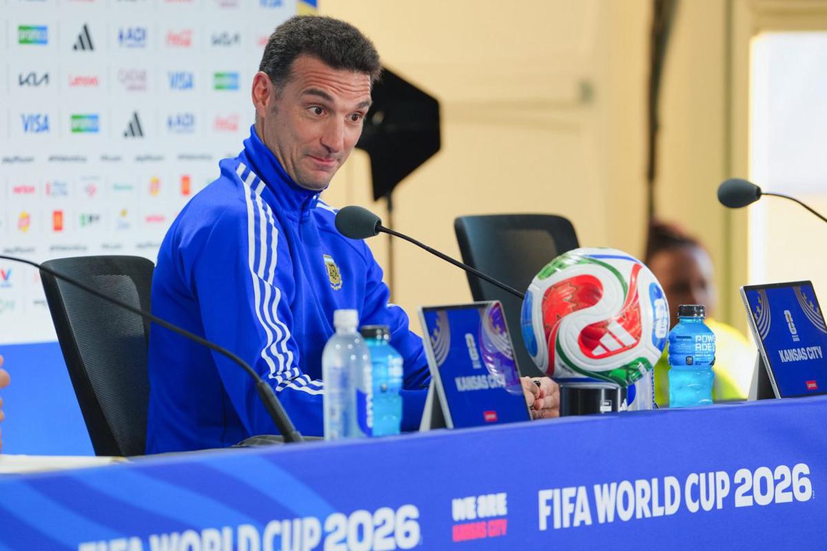 Lionel Scaloni, el DT de la Selección argentina.