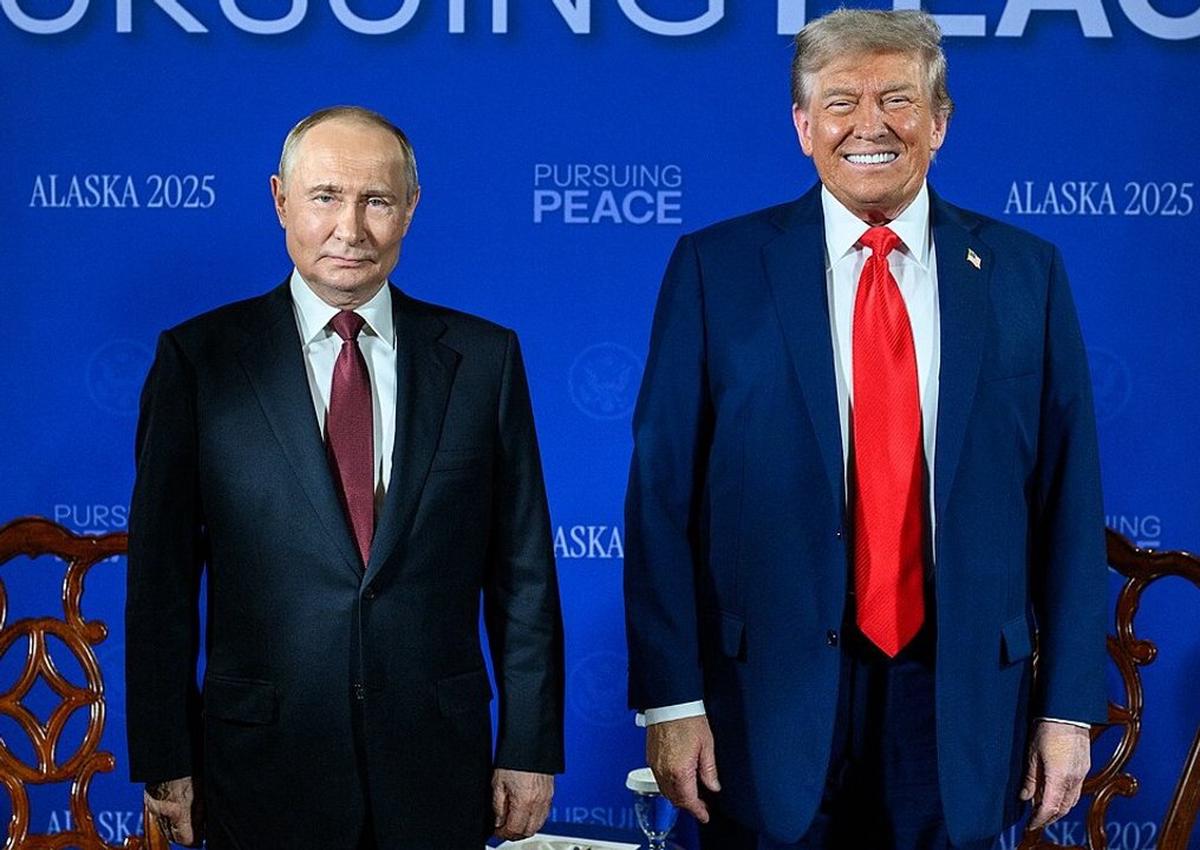 Trump y Putin. Foto Redes. Agencia NA.