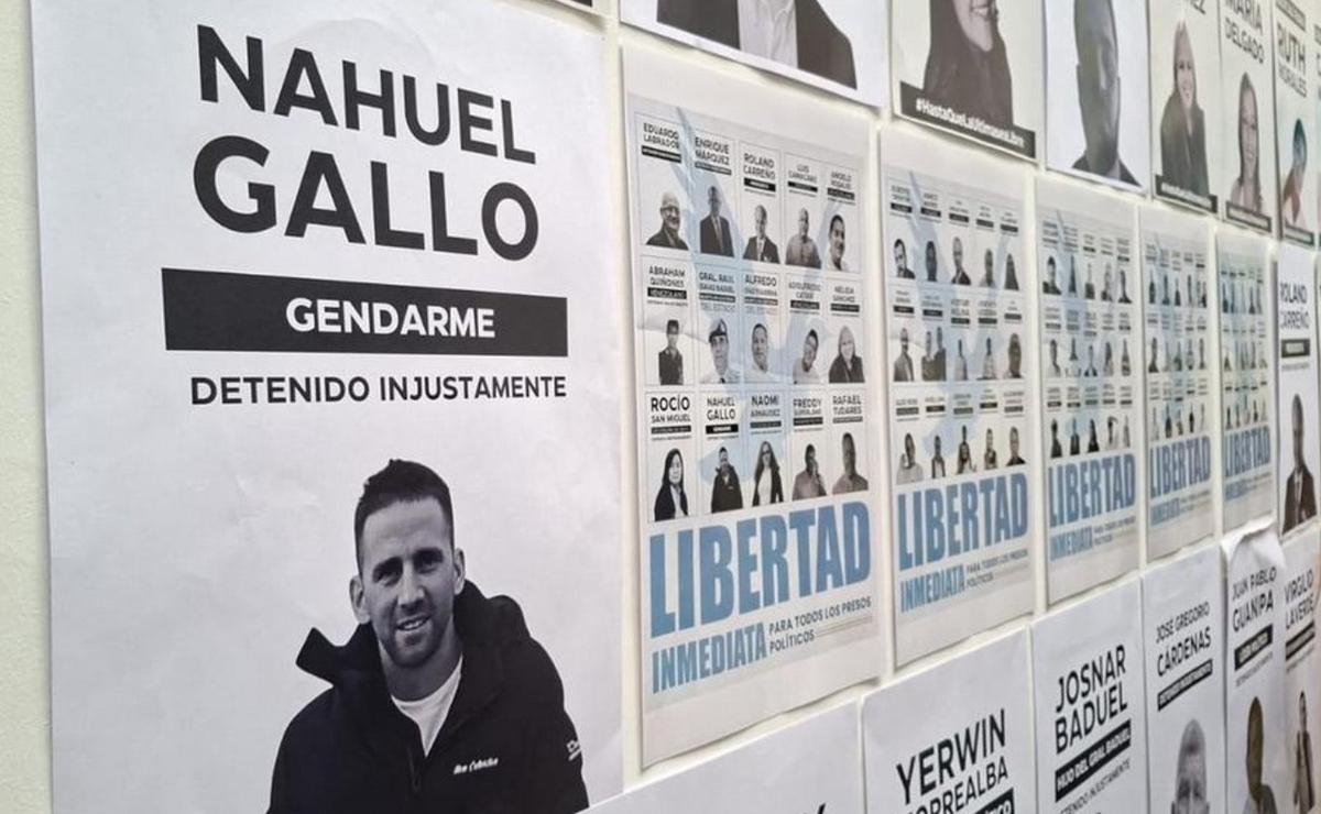 Nahuel Gallo fue detenido por el régimen de Maduro el 8 de diciembre de 2024.