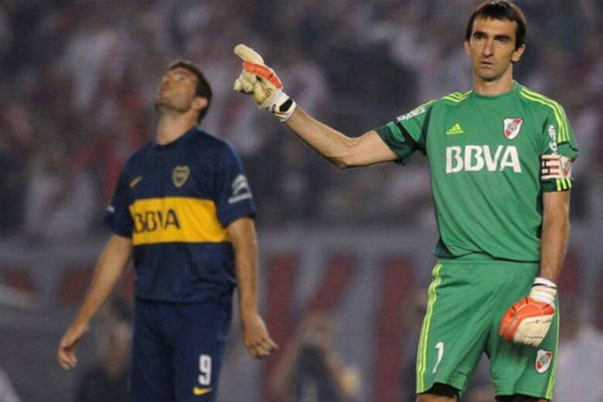 Marcelo Barovero y su historia en River. Foto: Noticias Argentinas