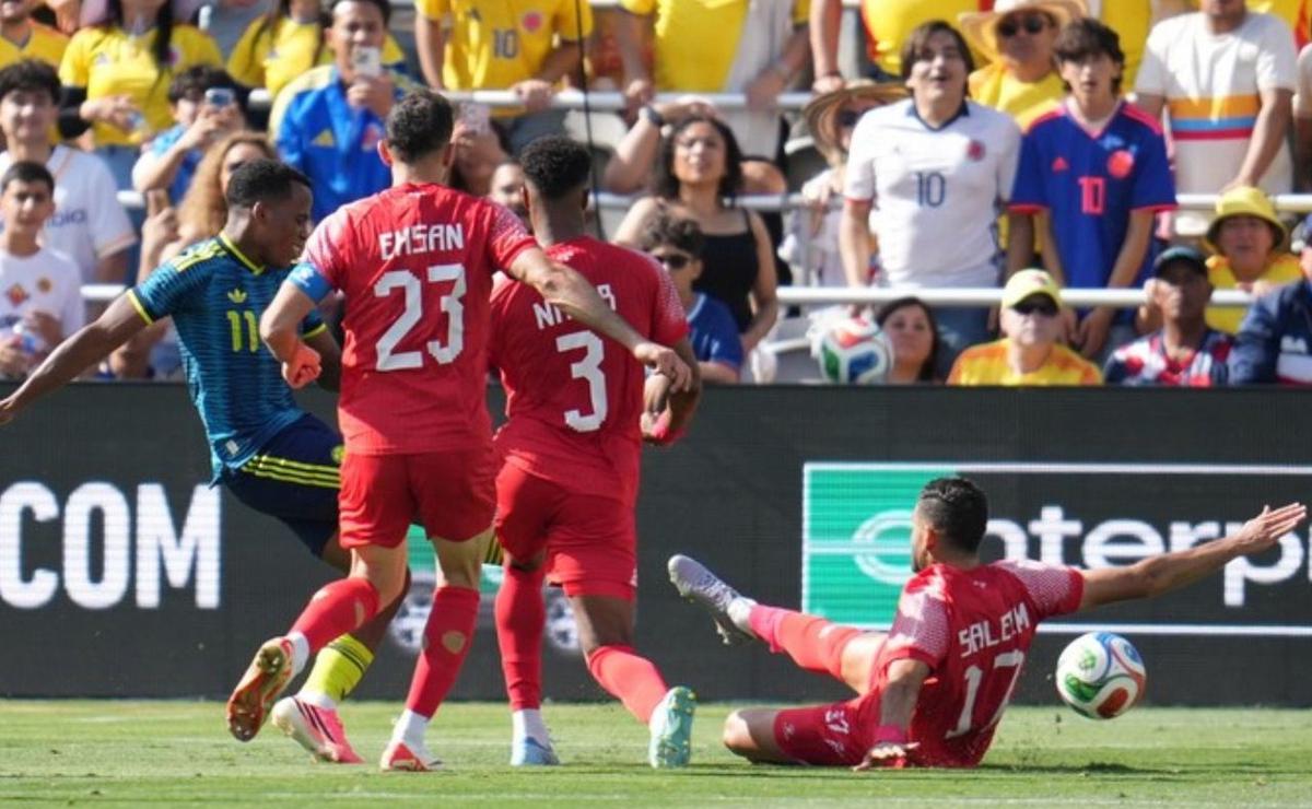 Colombia venció a Jordania en un amistoso. (Foto:Gentileza)