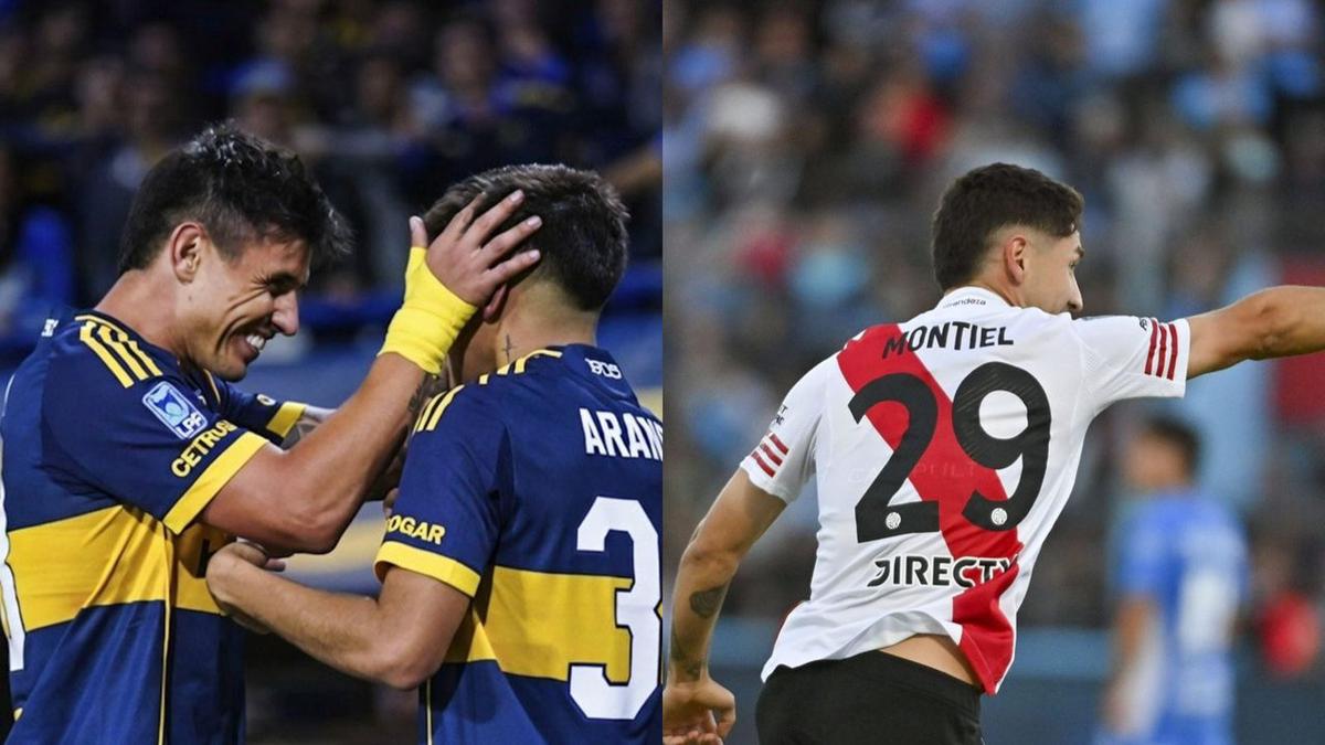 Boca y River terminaron el fin de semana con una sonrisa.