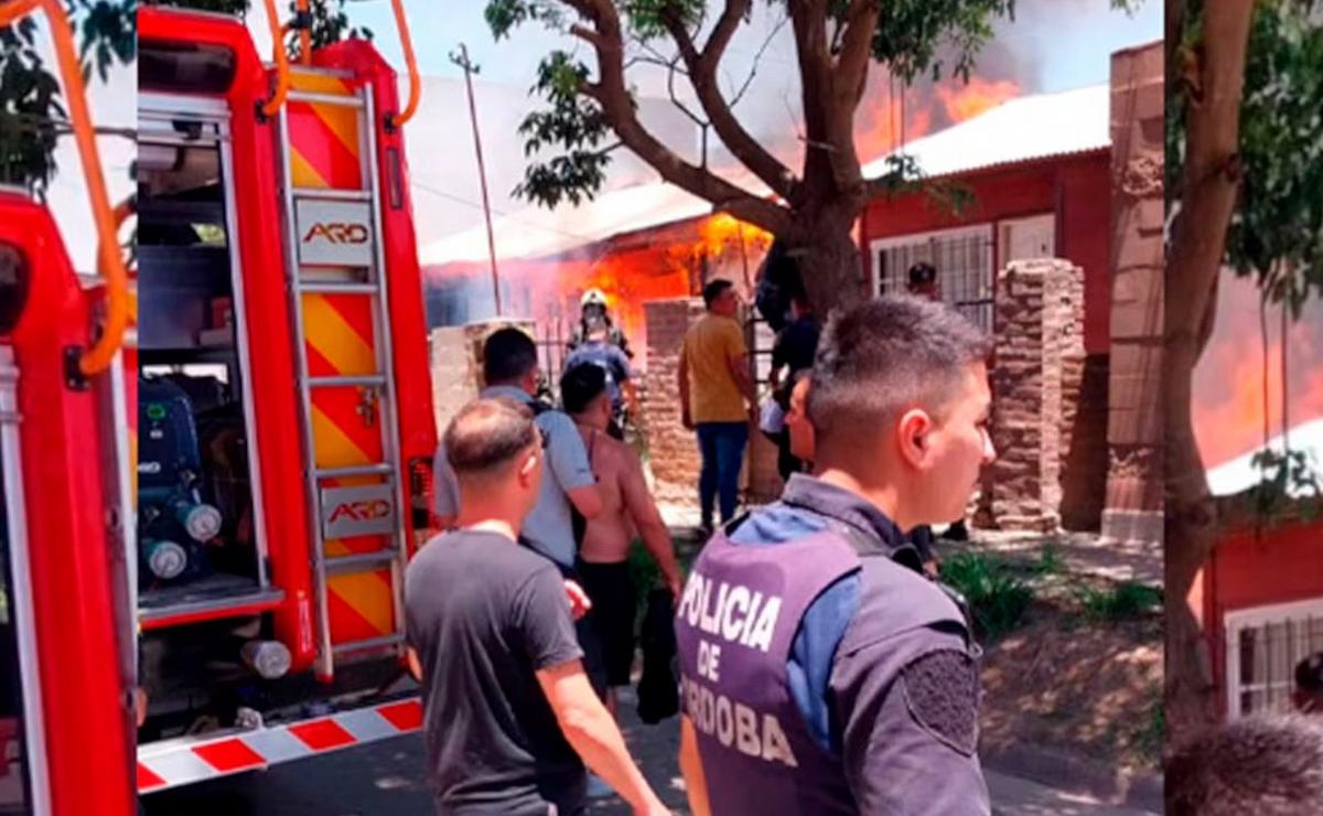 FOTO: Murió una nena de cuatro años en un incendio domiciliario en Villa María. (Gentileza)