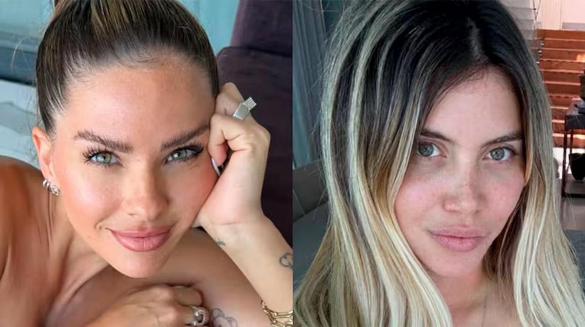 Guerra en las redes: Wanda Nara y Mauro Icardi enfrentados por la tenencia de sus hijas