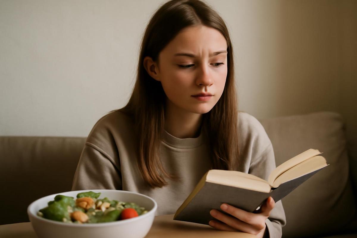 La dieta de los adolescentes y su impacto en la salud mental
