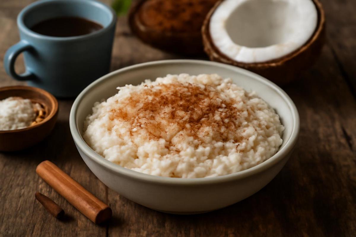 Delicioso arroz con coco venezolano