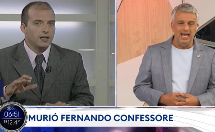 Así anunció TN la muerte de Fernando Confessore: "Estamos en shock"