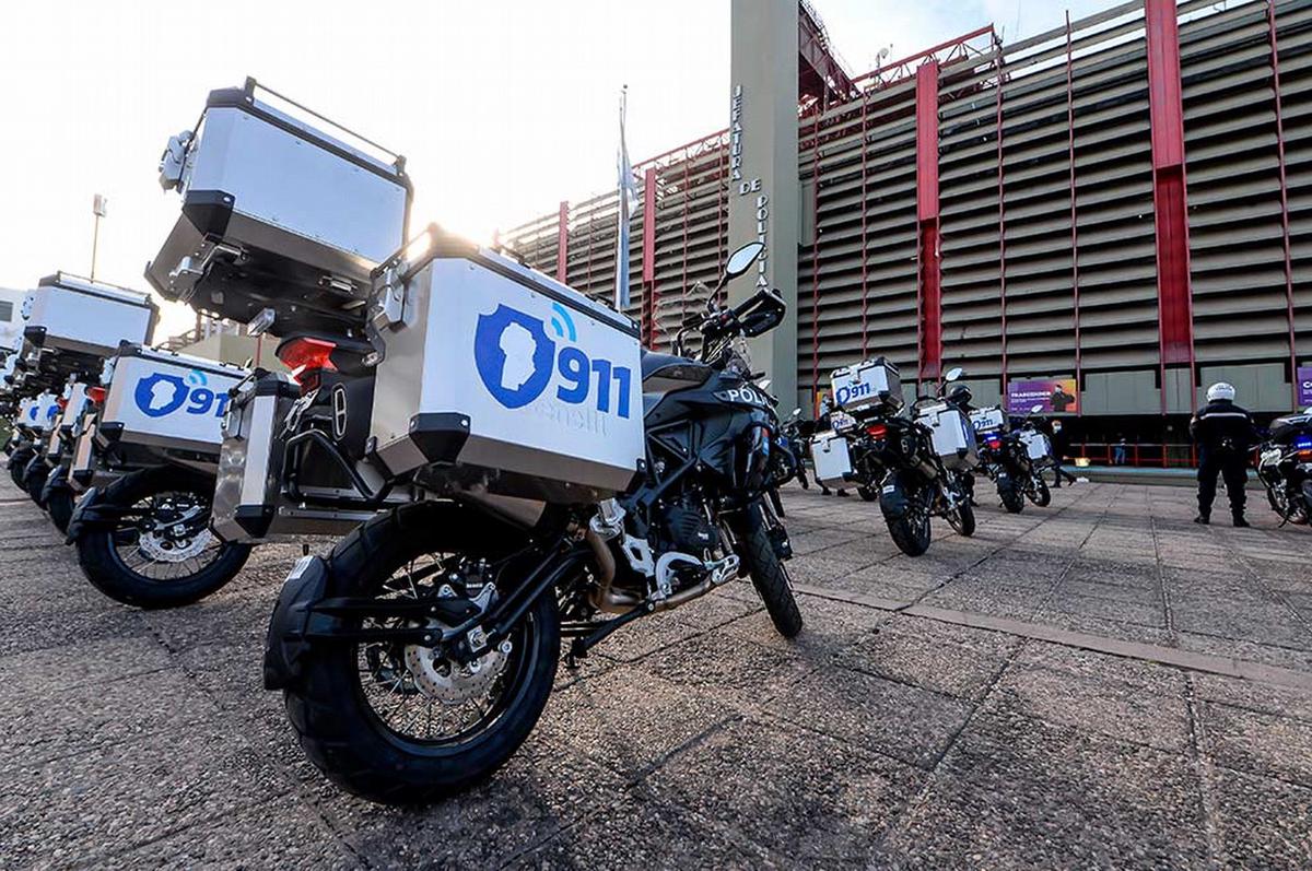 FOTO: División Motocicletas de la Policía de Córdoba.