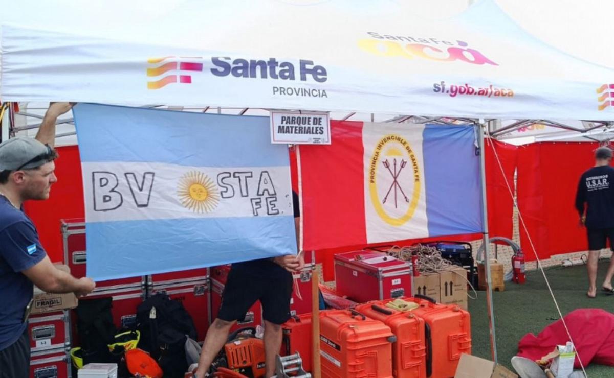 La misión humanitaria de la brigada USAR de Santa Fe en Venezuela