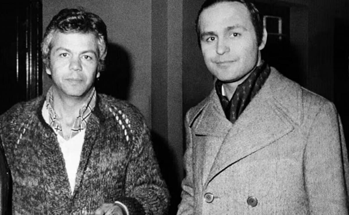 Zuhair Jury junto a su hermano Leonardo Favio.