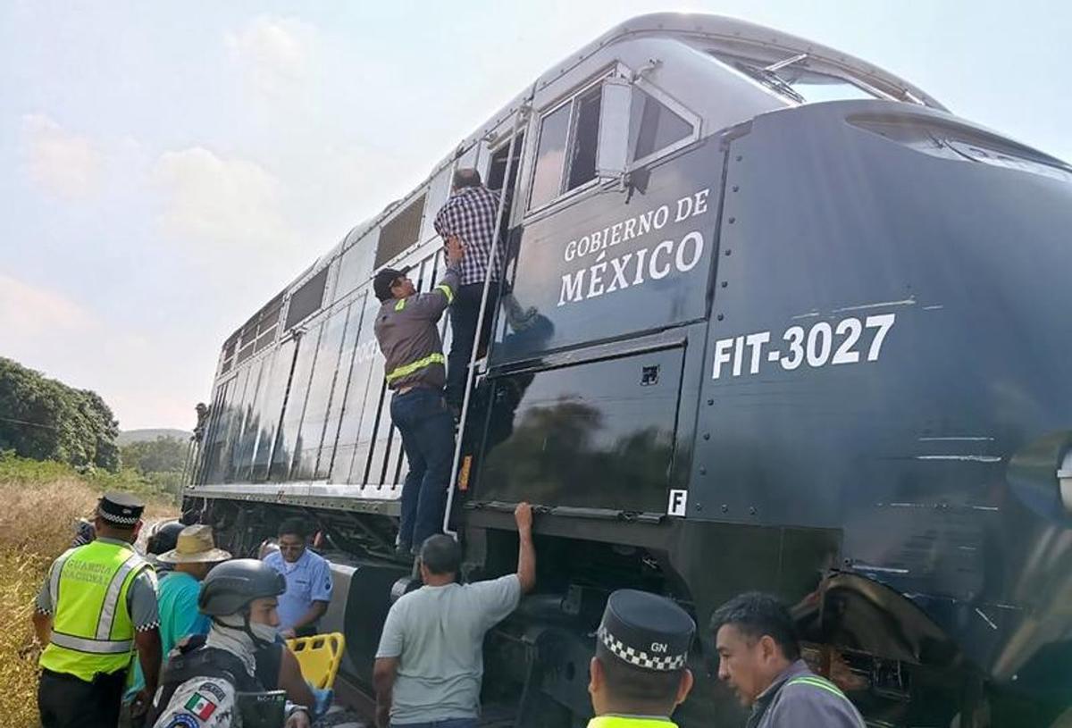 La Fiscalía de México investiga el descarrilamiento del Tren Interoceánico.