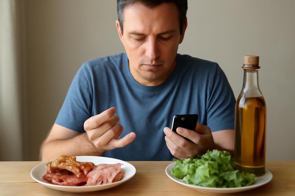 Los efectos opuestos de dos grasas comunes en la diabetes tipo 2