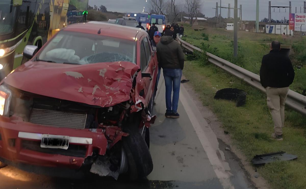 Fuerte accidente en la ruta 34.