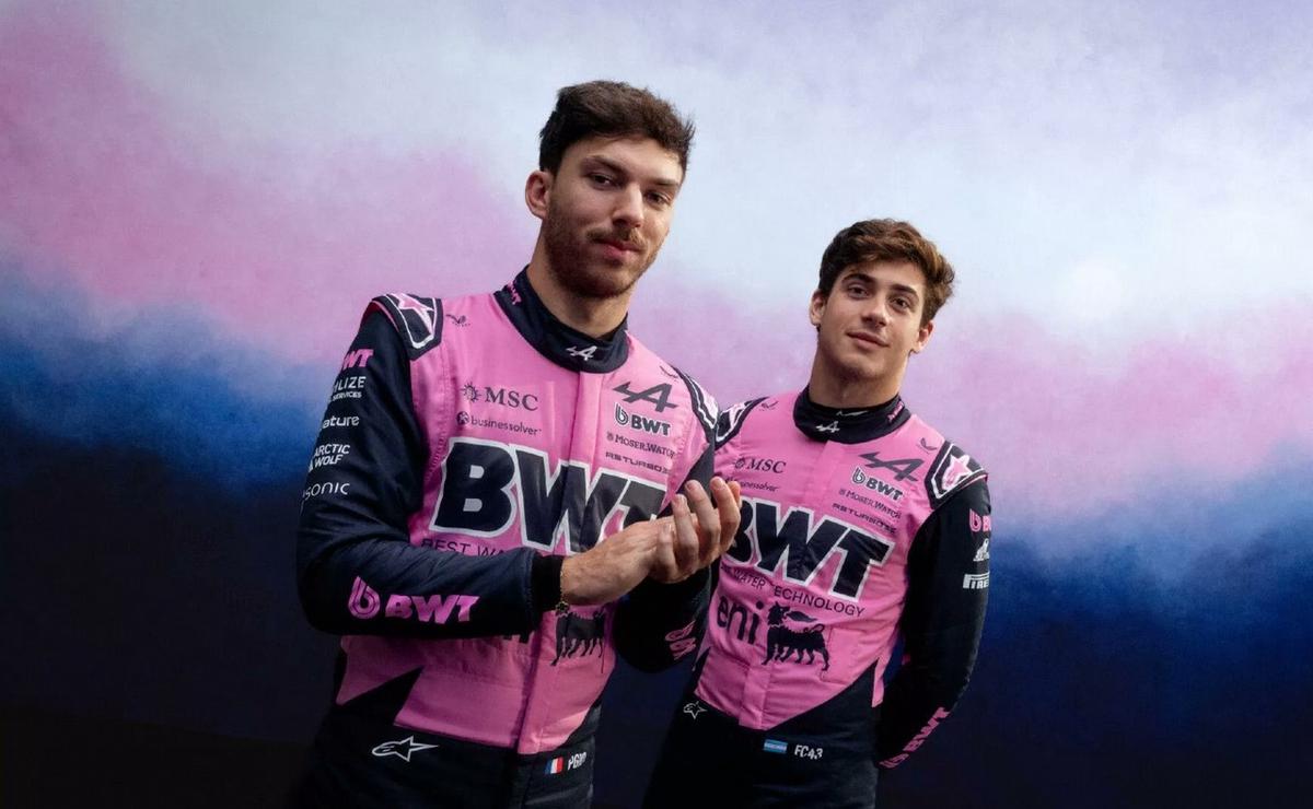 Las imágenes oficiales de Alpine.