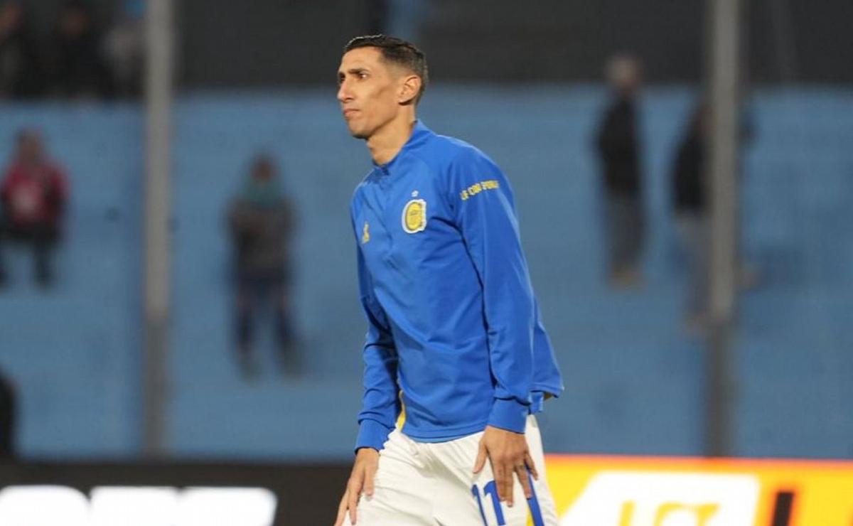 Di María, jugador de Rosario Central.